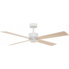 Lucci Air Newport WL DC Ανεμιστήρας Οροφής 137cm με Φως και Τηλεχειριστήριο Λευκός